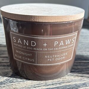 Sand + Paws Brown Candle